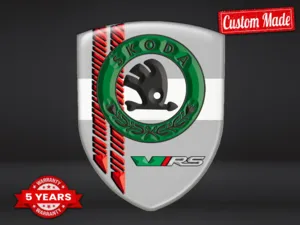 Skoda Adesivi Lunotto Auto Edizione Eleganti Moderni